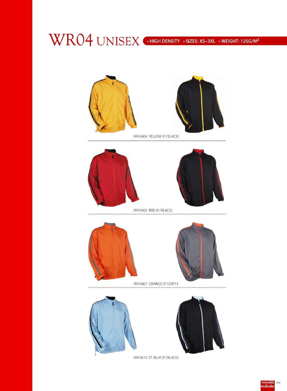 Reversible Windbreaker
