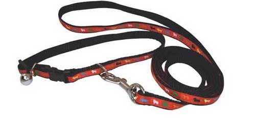 Break-Away Safety Collar With Leash With Bell