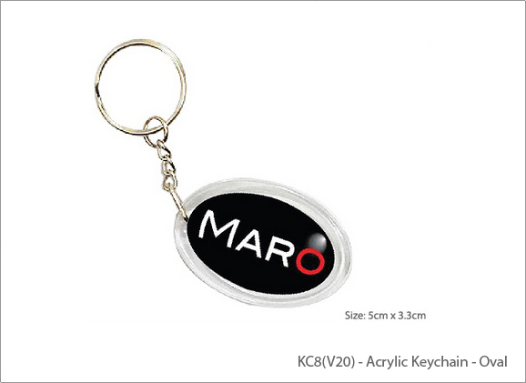 KEYCHAIN KC8 - ACRYLIC