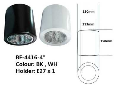 4" / 5" / 6" Round Surface Downlight