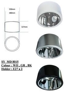 8" Round Surface Downlight