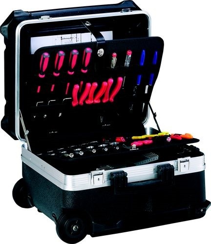 HIGH IMPACT RESISTANT TOOL CASE 470x390x347mm