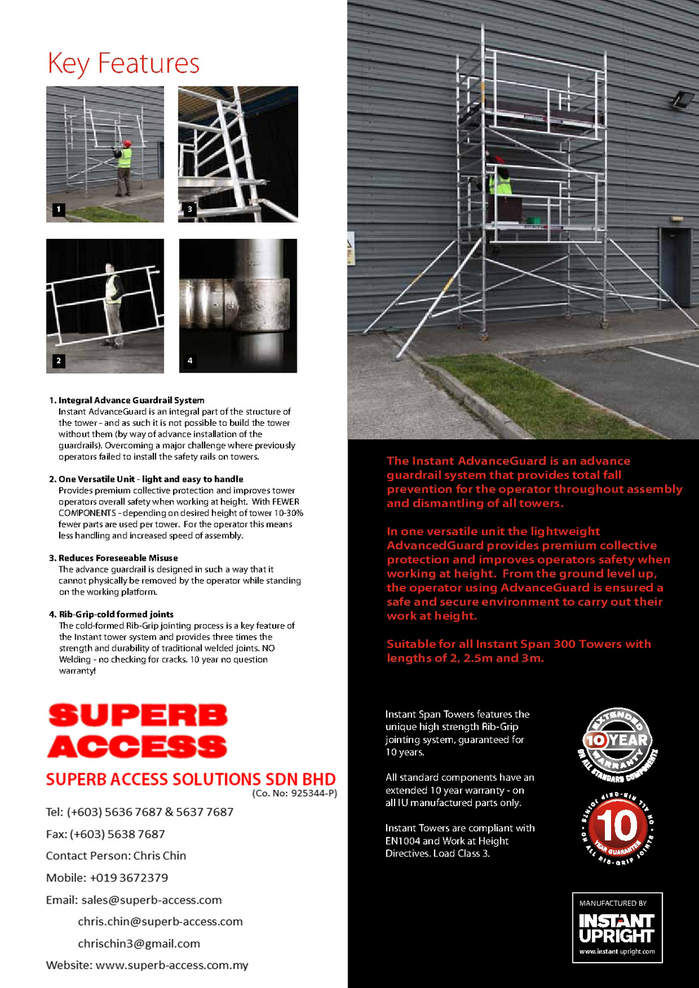 Span 300 Advance Guardrail System