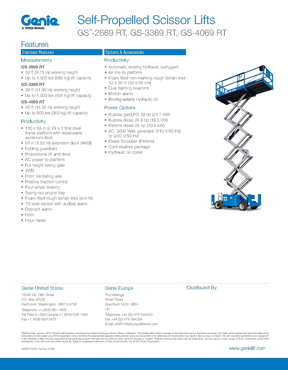 Rough Terrain Scissor Lifts