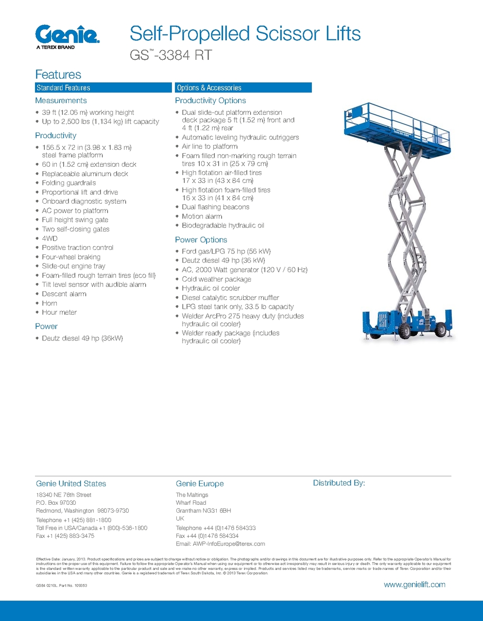 Rough Terrain Scissor Lifts