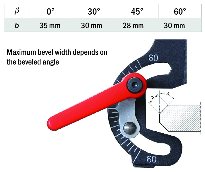 Portable Auto Feed Beveling Machine