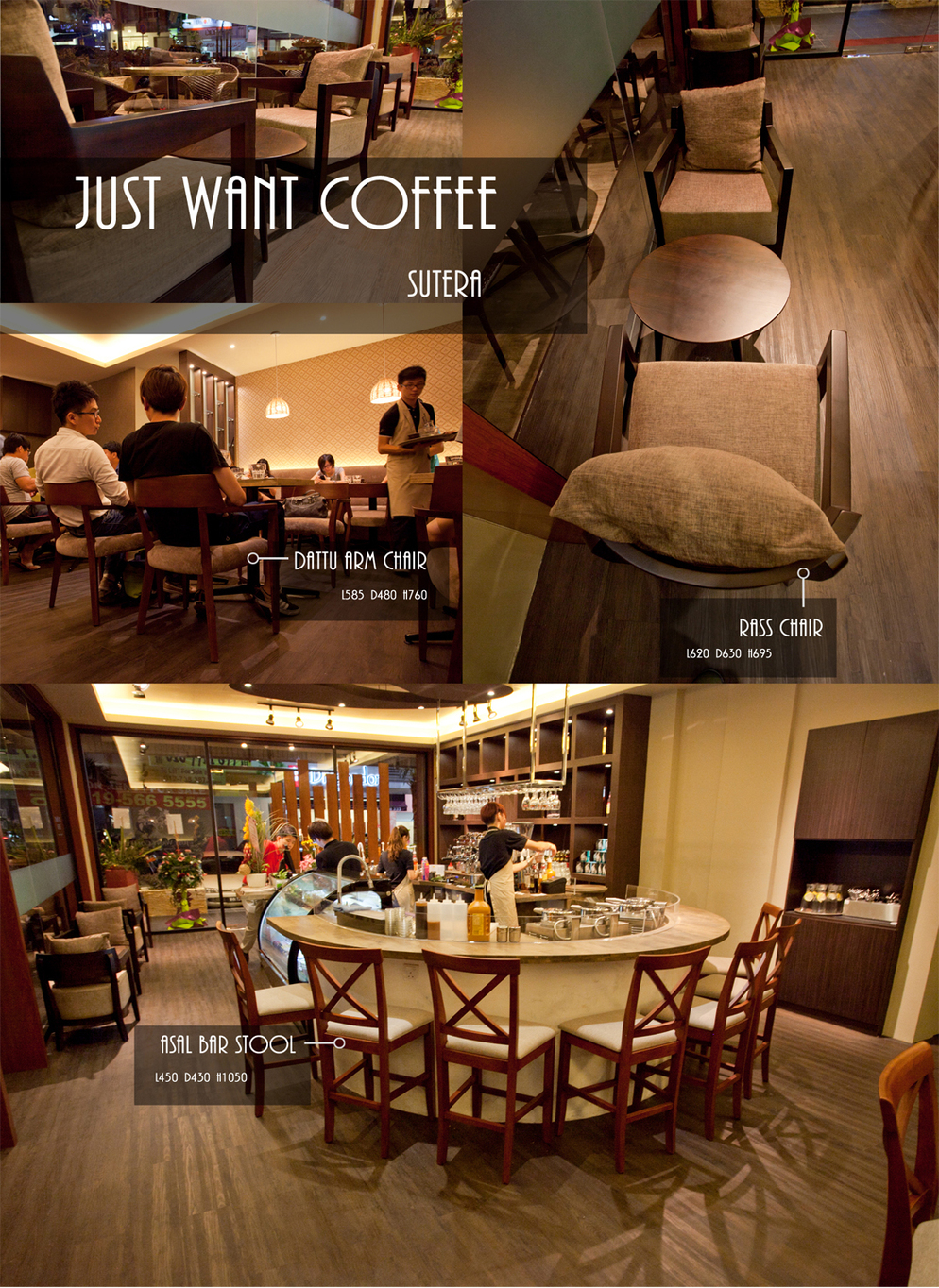Projects History : Just Want Coffee (Sutera)