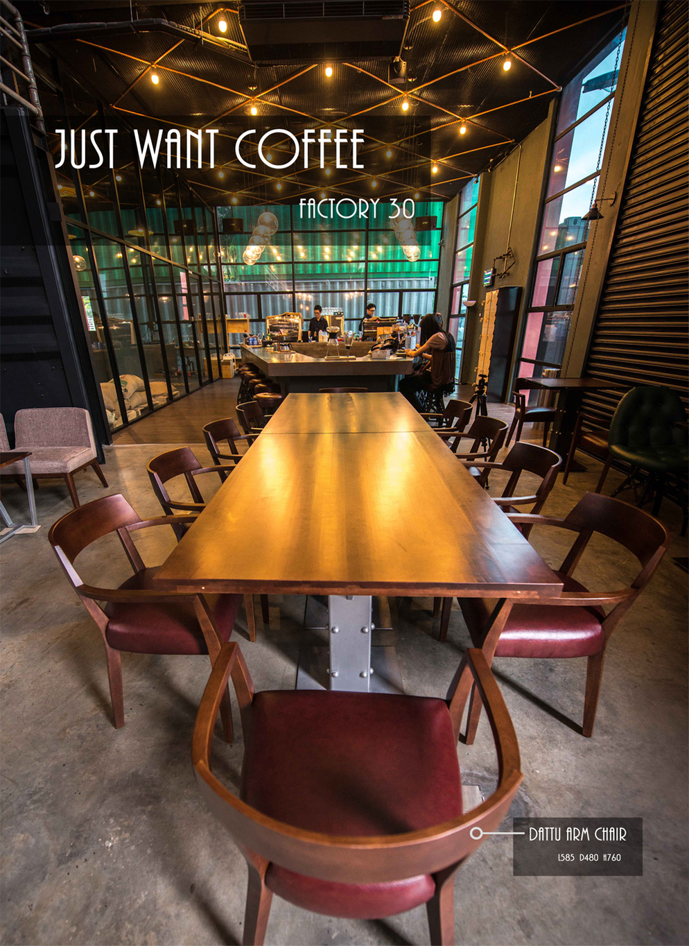Projects History : Just Want Coffee (Factory 30)