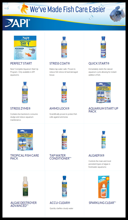 Fish - API Aquarium Pharmaceuticals