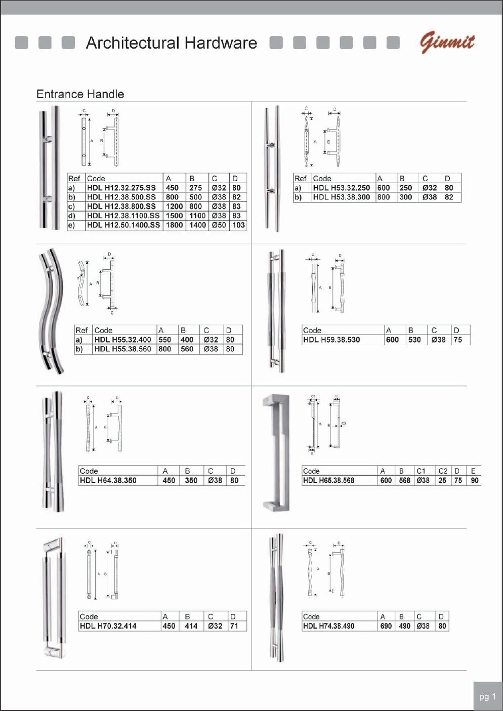 Furniture Fitting - Architecture Hardware