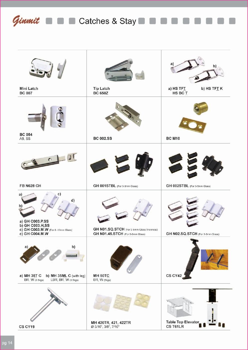 Furniture Fitting - Architecture Hardware