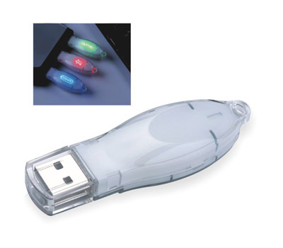 Invisible Light Up Logo USB