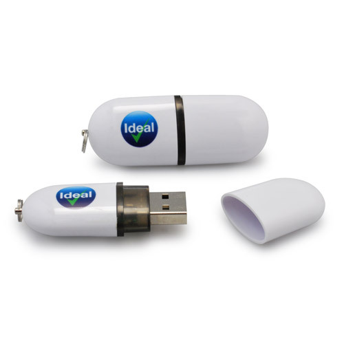 Oval Pill Logo USB