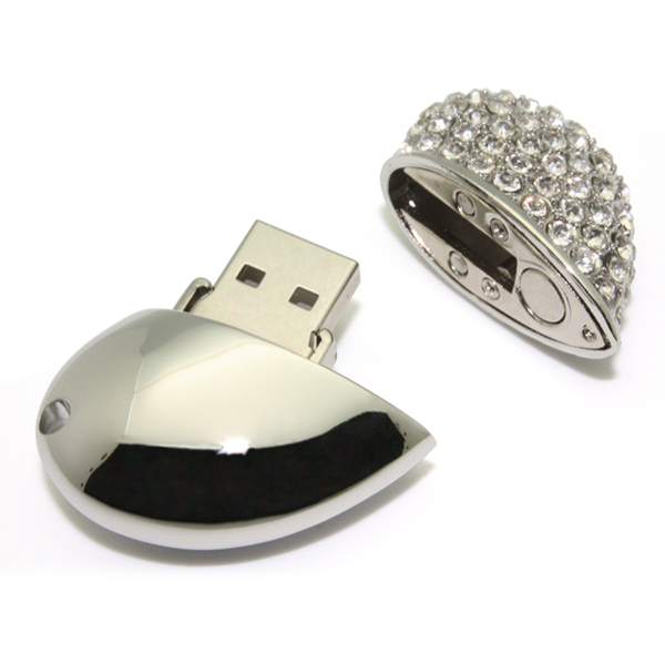 Heart Shape Jewellery USB