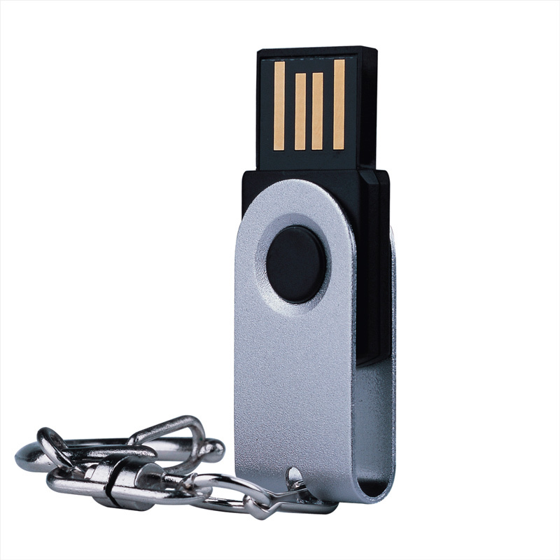 Mini Metal Swivel USB