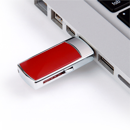 Mini Slide Up Metallic USB