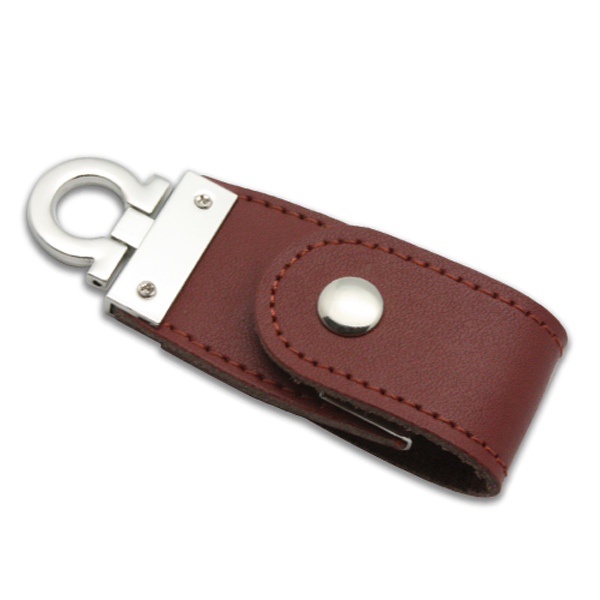 Exclusive Clip On PU Leather USB