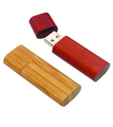 Basic Rectangle Wooden USB