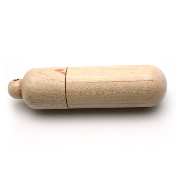 Tube Wooden USB