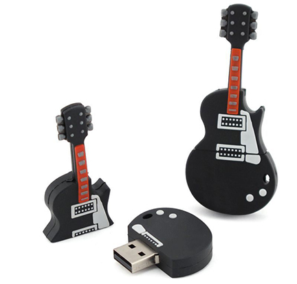 Rubberised USB - Guitar