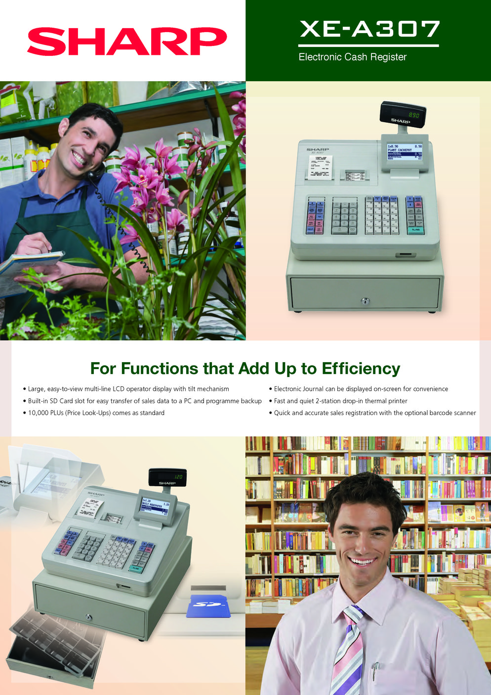 Electronic Cash Register XE-A307