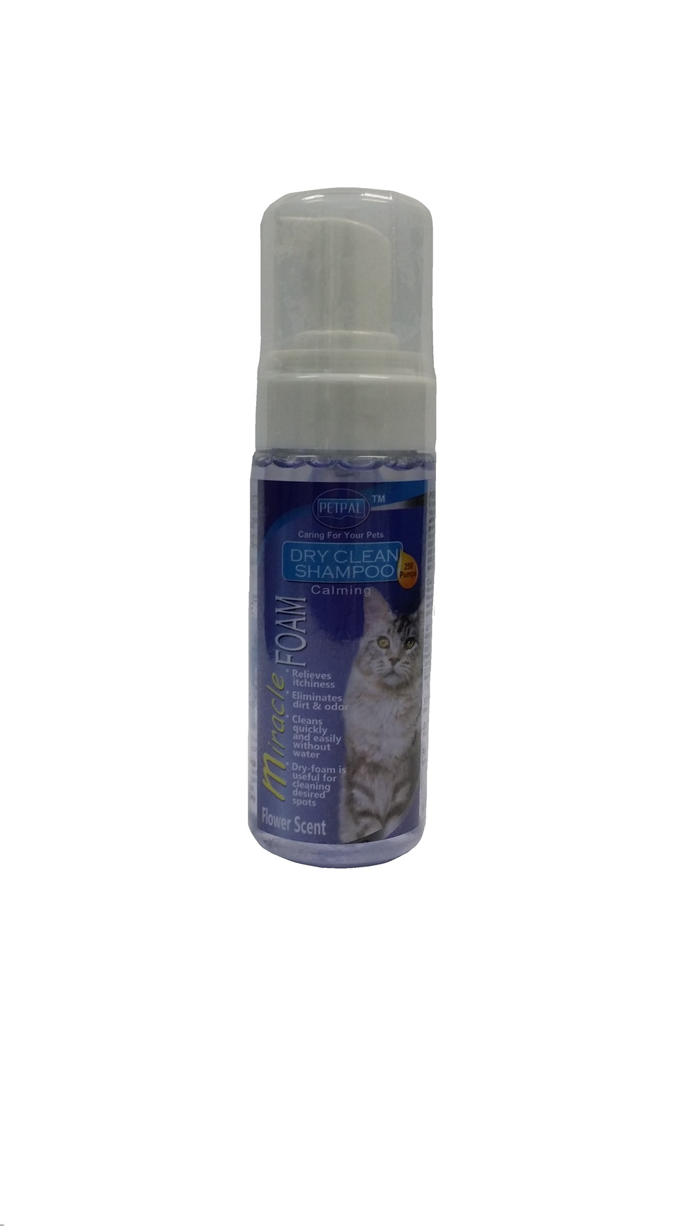 MIracle Foam Dry Clean Shampoo Cat Calming