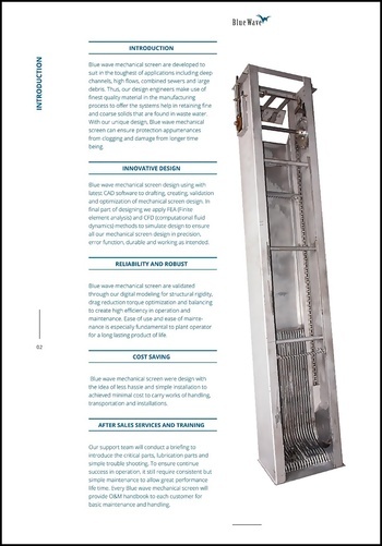Mechanical Bar Screen