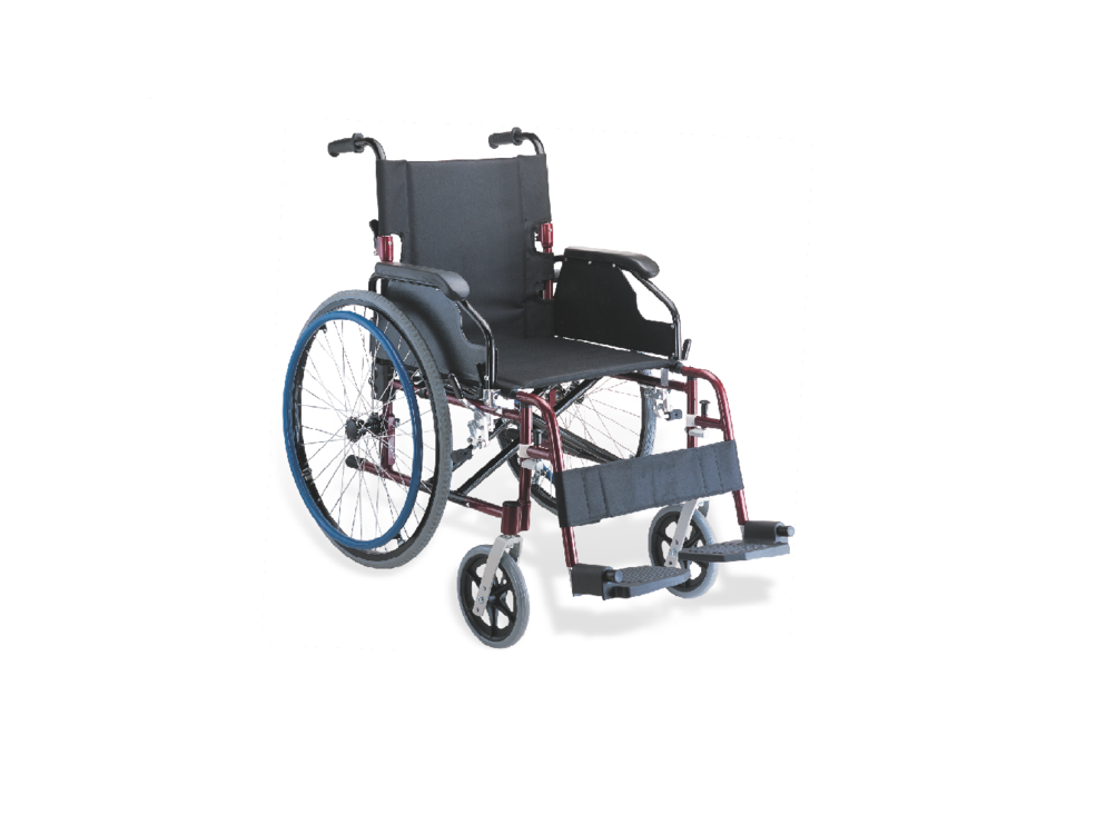 ALUMINUM 18INCH DAF WHEELCHAIR