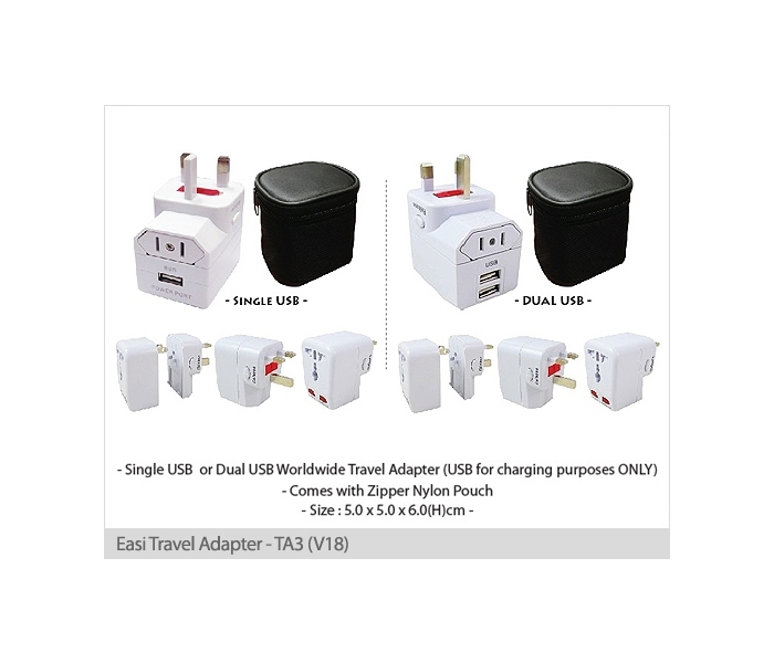 Easy Travel Adapter TA3