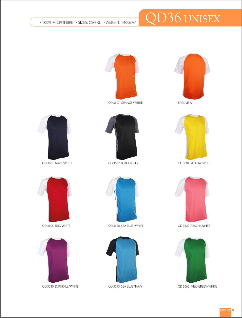 Quick Dry - Tee Shirt
