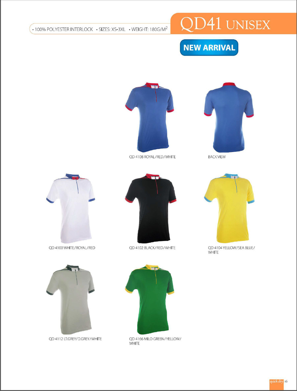Quick Dry - Tee Shirt