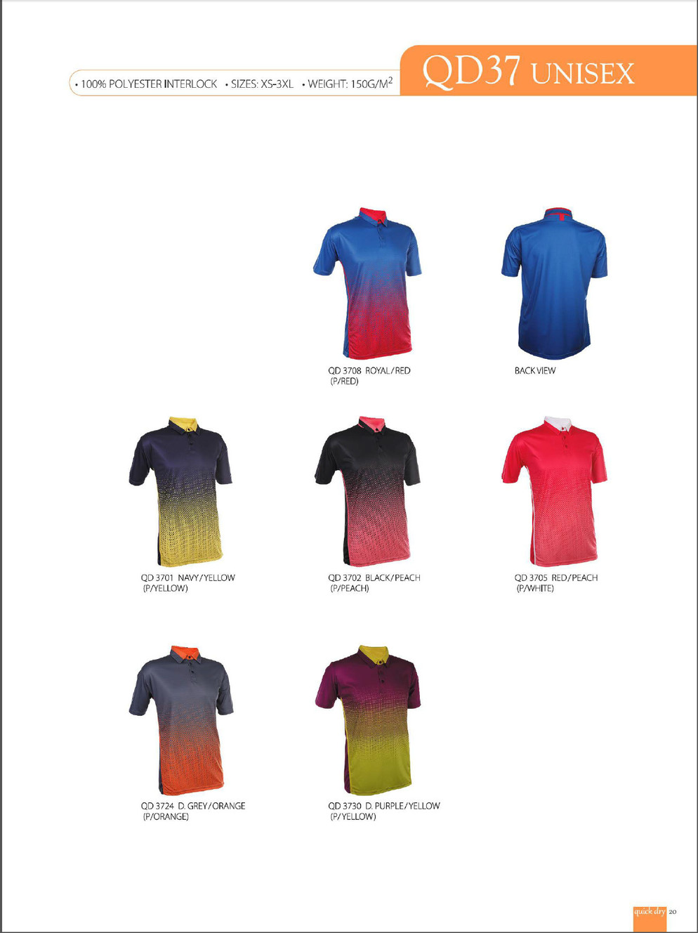 Quick Dry - Tee Shirt