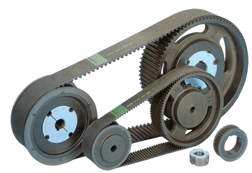 Uni Taper-Bushing and Pilot Bore HTD and Classical Timing Pulley