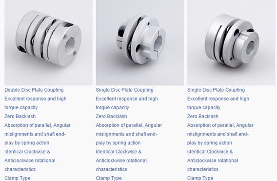 Uni-drive Comprehensive range of Mini Coupling