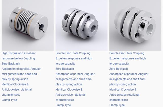 Uni-drive Comprehensive range of Mini Coupling