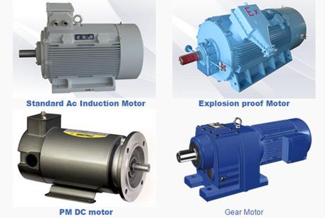 AC, DC, Weather Proof, Explosion Proof etc. Electric motor.