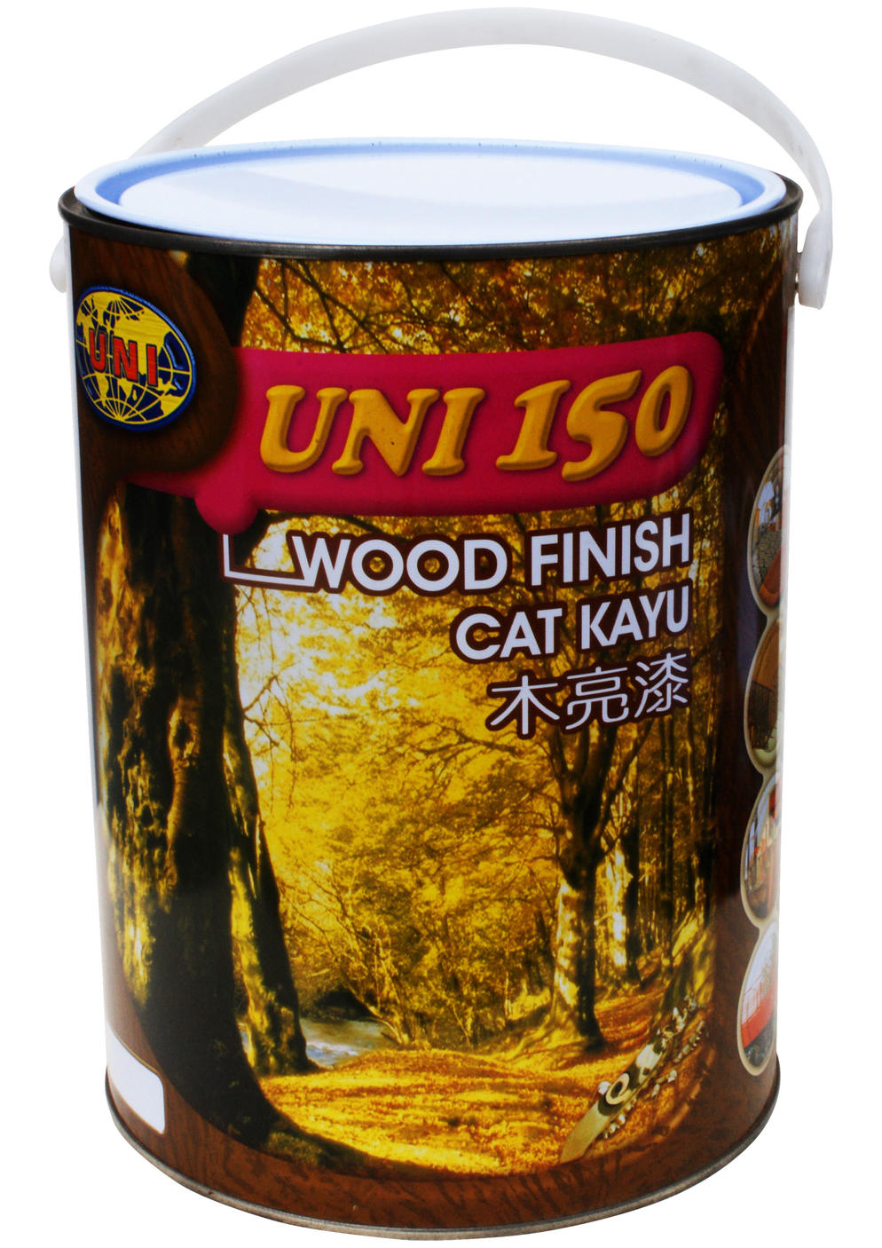 UNI 150 WOOD FINISH