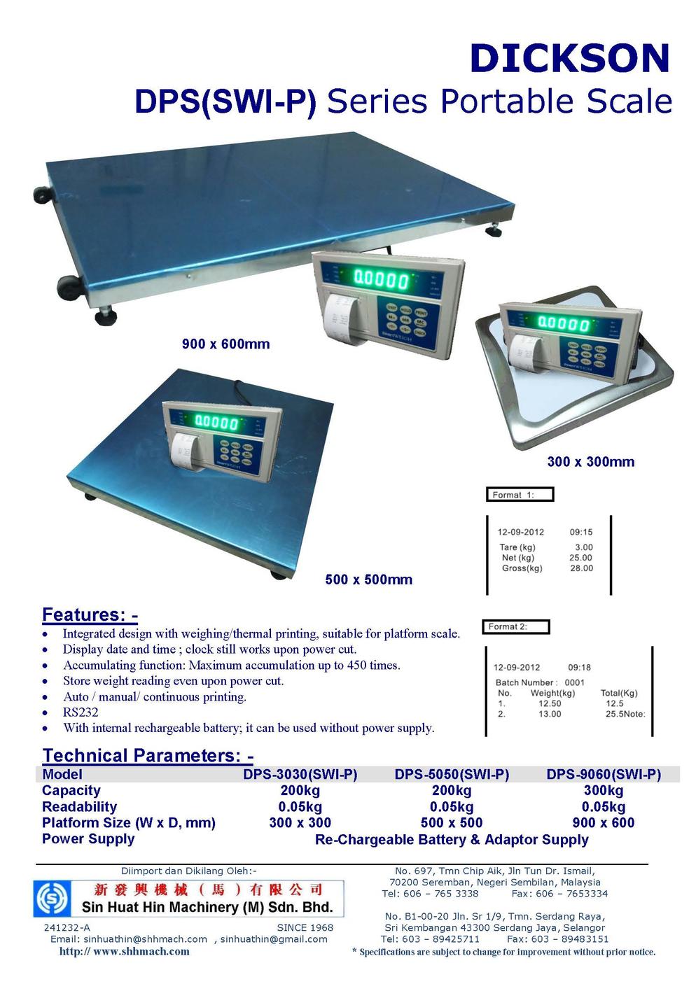 Electronic Personal Scale