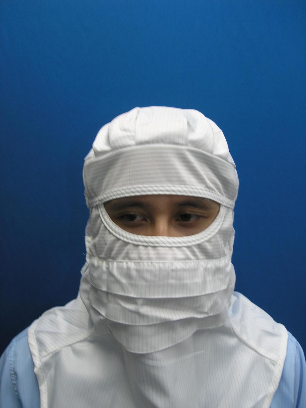 Cleanroom Lintfree Antistatic Hood With Skirt