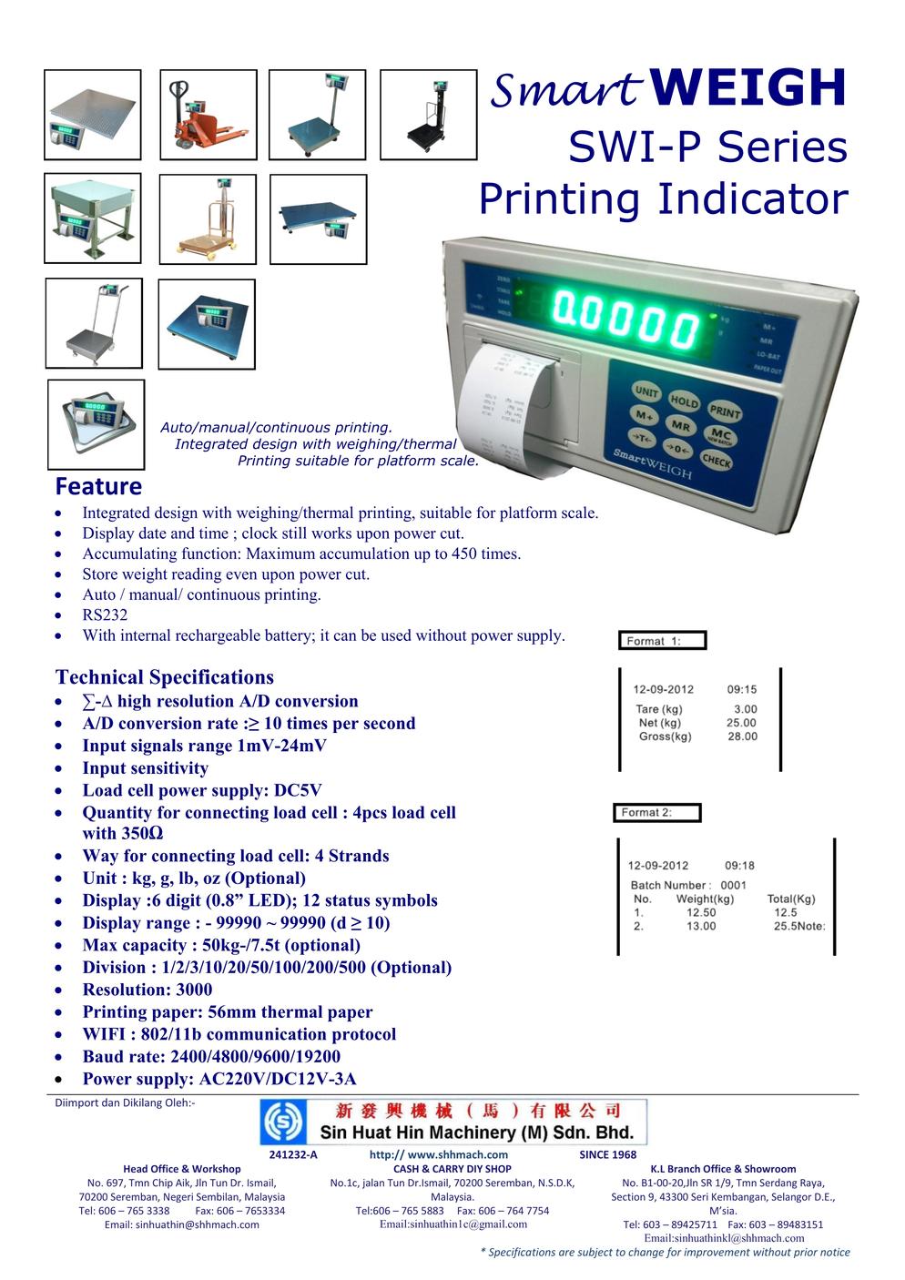 Printing Indicator