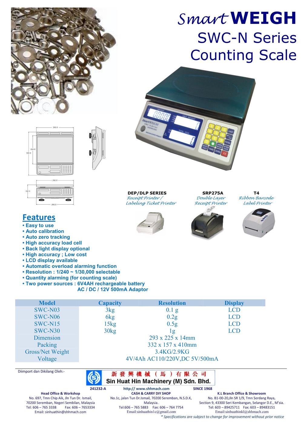 Counting Scale