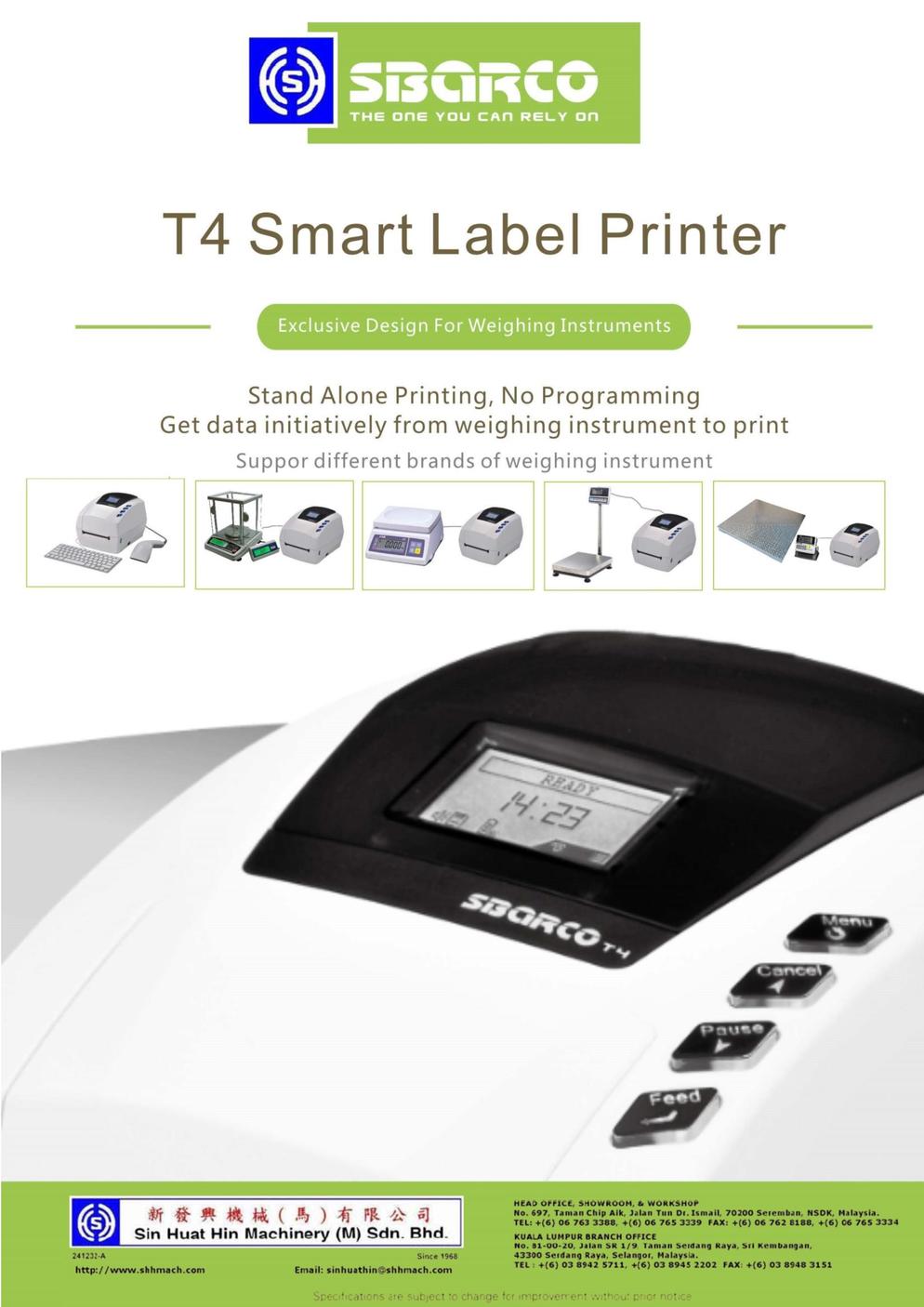 T4 Smart Label Printer