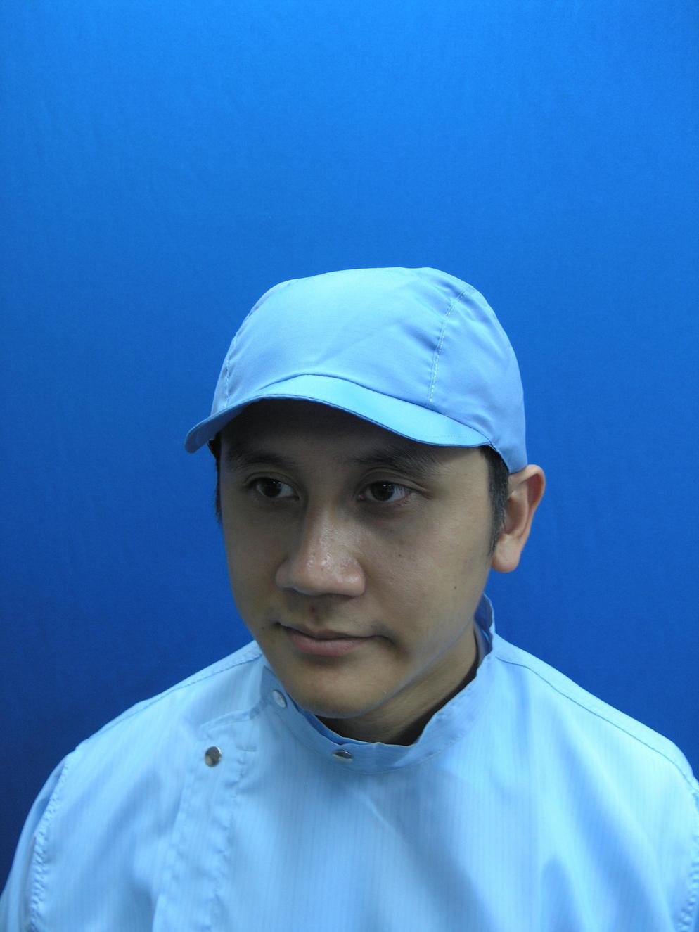 Cleanroom Lintfree Antistatic Cap With Flap