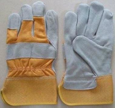 FULL PALM SEMI LEATHER GLOVES