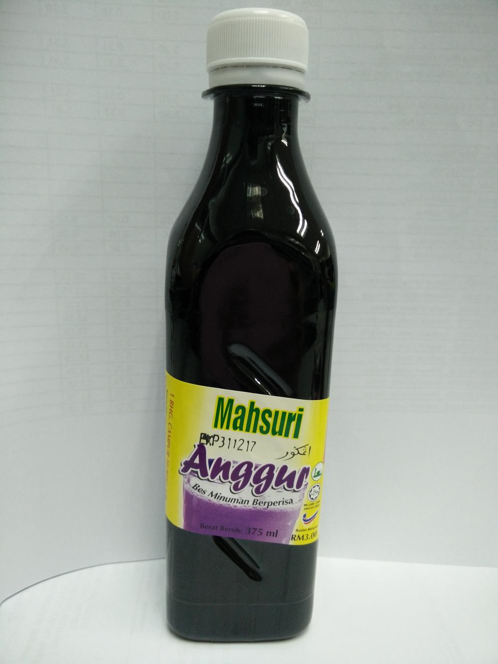 MAHSURI MINUMAN - ANGGUR