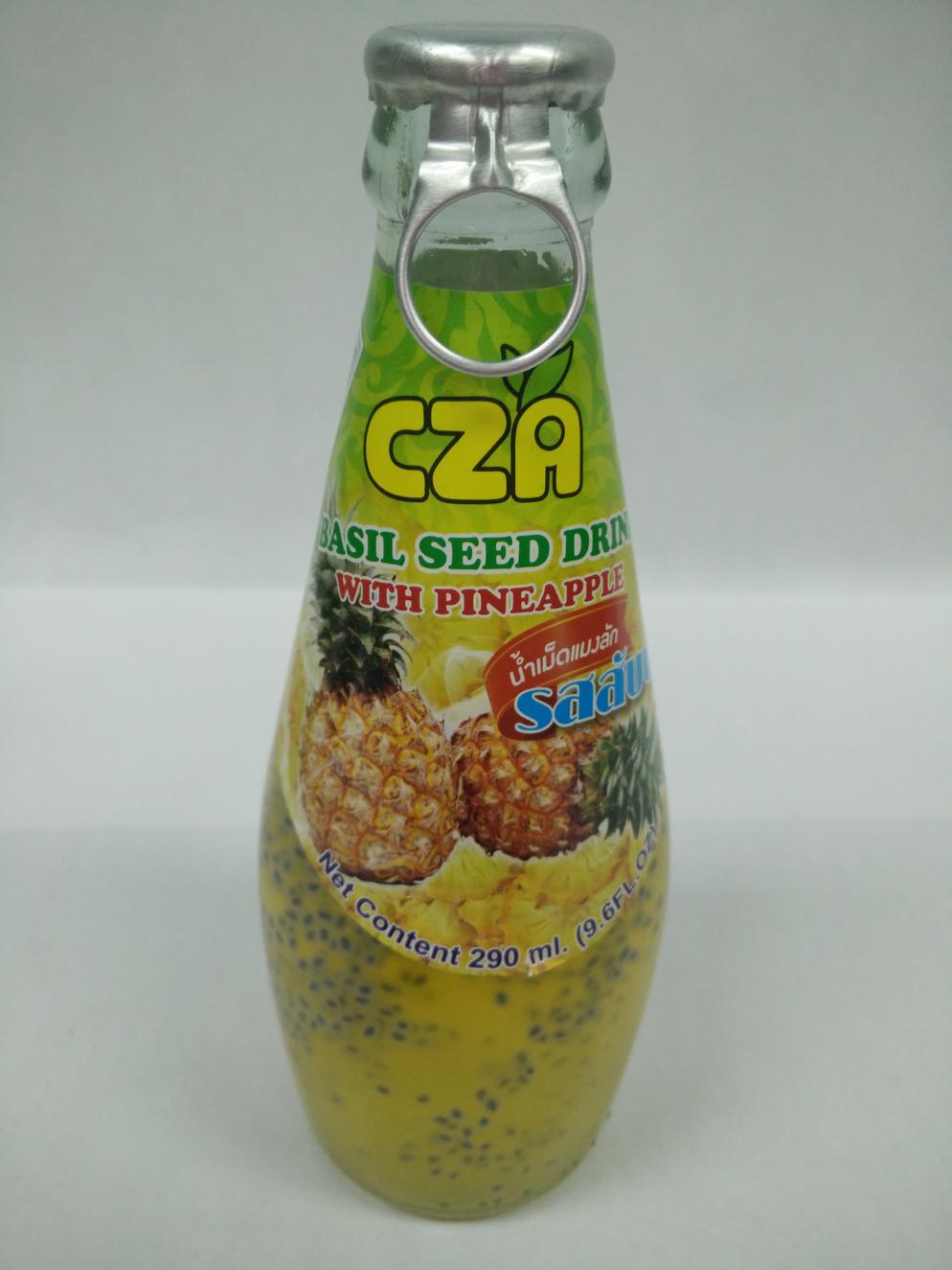 CZA BASIL SEED DRINK - PINEAPPLE