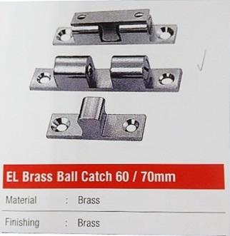 EL Brass Ball  Catch 60 / 70mm