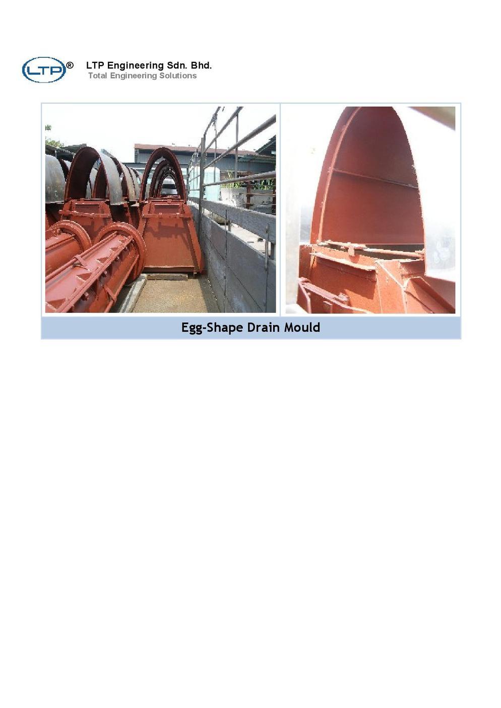 Egg Shape Drain Mould