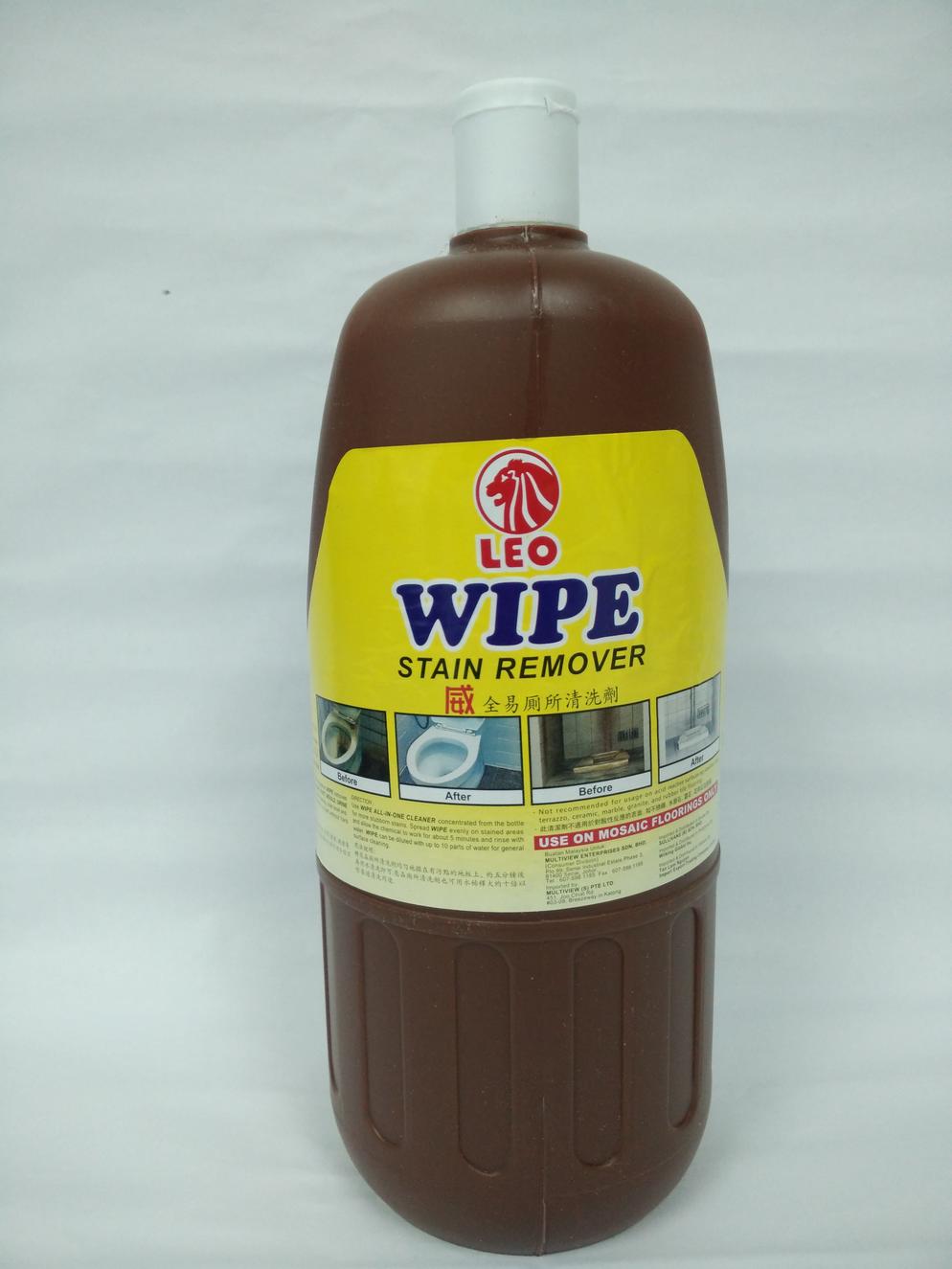 LEO WIPE STAIN REMOVER