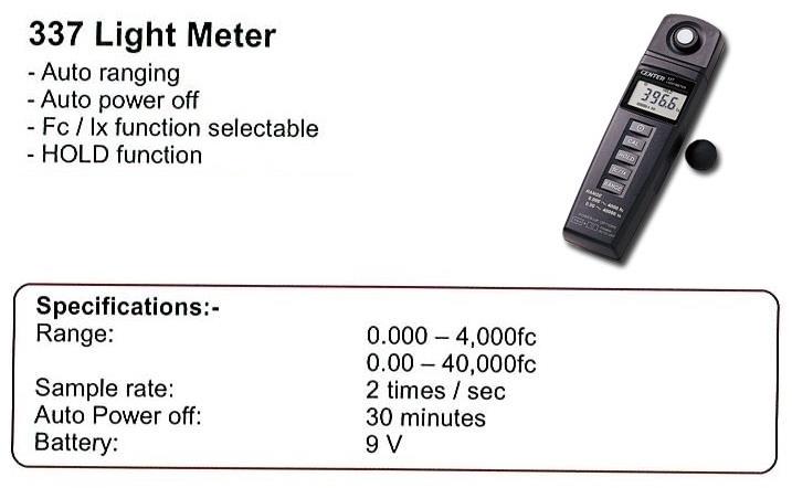 337 Light Meter